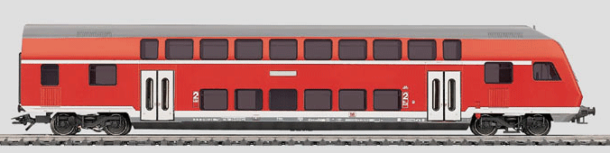 Bi-Level Cab Control Commuter Car -- RE