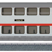 IC Bi-Level 4-Car Set - 3-Rail - Ready to Run - Start-Up Exclusiv -- German Federal Railway (Era VI; white, red, gray)