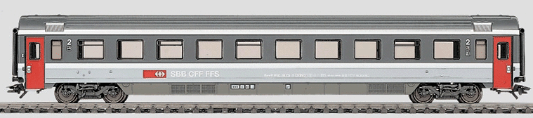 Euro City Car -- 2nd Class SBB