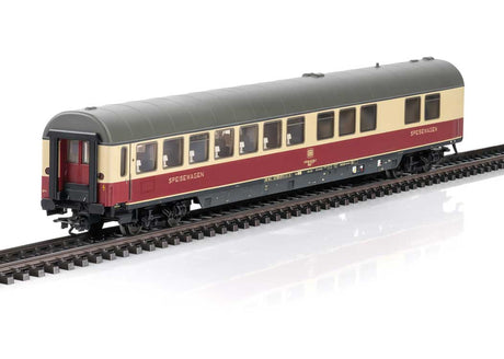 Type WRmh 132 Diner - 3-Rail - Ready to Run -- German Federal Railroad DB (Era IV 1980, red, beige, gray)-1