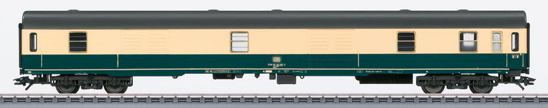 Type Dms 905.0 Baggage Car - 3-Rail - Ready to Run -- German Federal Railroad DB (Era IV, 1986, ocean blue, beige)