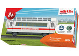 High-Speed Train Diner for Battery-Powered Sets - Ready to Run - My World -- German Railroad DB AG InterCity Express (white, red)-2