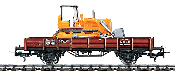 Low-Side Gondola/Bulldozer -- DB
