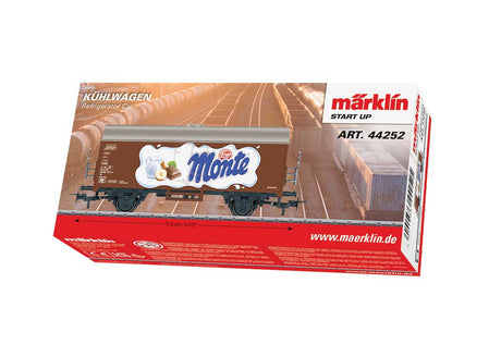 Refrigerator Car - 3-Rail - Ready to Run - Start-Up -- Zott Monte (Era VI, Boxcar Red, white, blue)-2