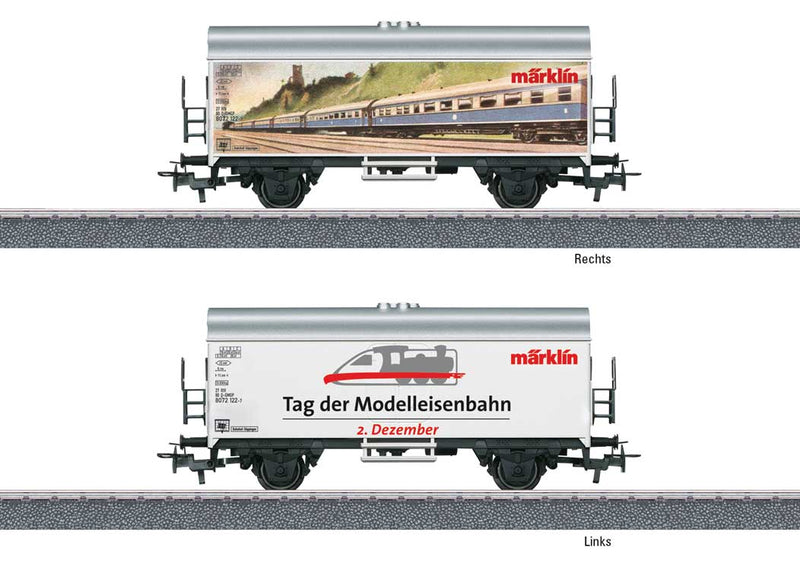 2-Axle Reefer - 3-Rail - Ready to Run -- International Model Railroading Day 2020 (Era VI, Marklin Graphics)