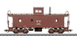 Class CA-3/CA-4 Caboose - 3-Rail - Ready to Run -- Southern Pacific #899 (Boxcar Red)
