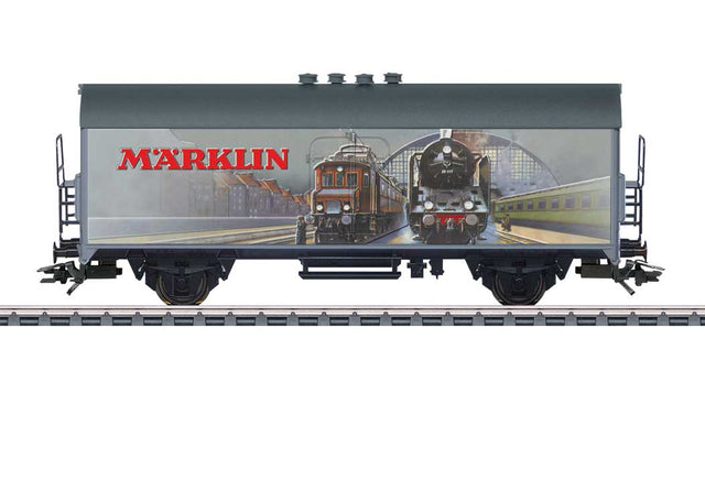 Type Ibopqs Reefer - 3-Rail - Ready to Run -- Marklin Catalog 1929 Cover Graphics