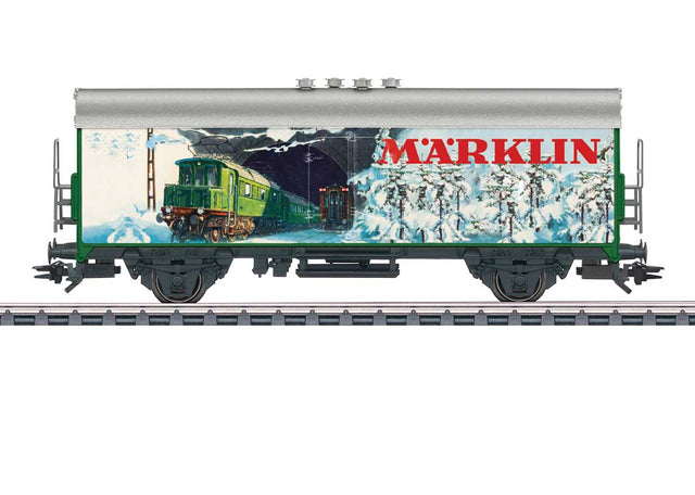 Type Ibopqs Reefer - 3-Rail - Ready to Run -- Marklin Catalog 1937 Cover Graphics
