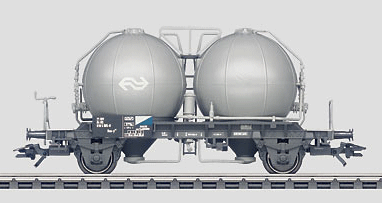 Spherical Container Car -- Dutch State Railways (NS)