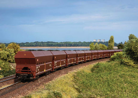 Type Falns 182 12-Pack - 3-Rail - Ready to Run -- German Railroad DB AG (Era VI 2015, Boxcar Red)-3