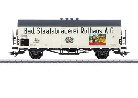 Type Tnoms 35 Refrigerator Car - 3-Rail - Ready to Run -- Badische Staatsbrauerei Rothaus (Era III 1958,
