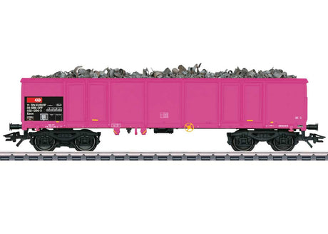 Type Eaos Gondola - 3-Rail - Ready to Run -- Swiss Federal Railways SBB (Era IV 1991, pink)