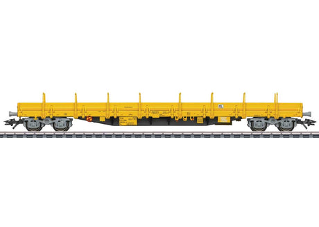 Type Res Low-Side Gondola - 3-Rail - Ready to Run -- On Rail, Inc. (Era VI, yellow)