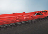 Type Sdggmrss 738 Double Deep Well Car w/Trailers - 3-Rail - Ready to Run -- German Railroad DB AG (Era VI 2013, red, 2 DB Schenker Trailers)-5