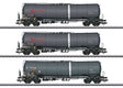 Type Zacns Tank Car - 3-Rail - Ready to Run -- Ermewa (Era VI 2009, gray, red, white)