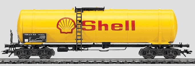 Four-Axle Tank Car -- Shell