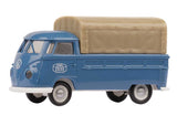 Type Pwg Freight Baggage 3-Rail w/Volkswagen T1 & Case - Ready to Run -- Carl Zeiss (2024 Museum Car, Era III 1960, red, gray w/Blue Vehicle)-3