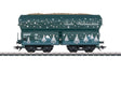 Type Fad 155 Hopper - 3-Rail - Ready to Run -- 2025 Christmas Railroad WB, blue, white)