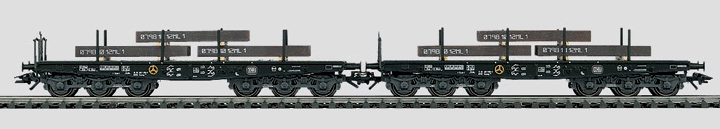 Steel Slab car Set -- DB