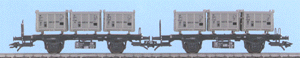 Exclusive 2000 -- Coal Container Car Set/2 cars