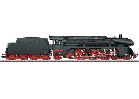 Class 18 4-6-2 - Sound and DCC -- German State Railroad DR #18 314 (Era III 1960, black, red)-2