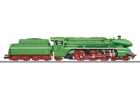 Class 18 4-6-2 - Sound and DCC -- German State Railroad DR #18 314 (Era III, 1962-1963, green, red, white)-2