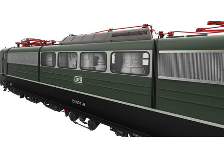 Class 151 Electric - Sound and DCC -- German Federal Railroad DB #151 075 (Era IV 1975, 2-Tone Green)-7