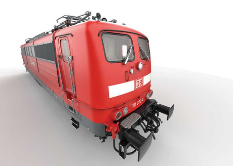 Class 151 Electric - Sound and DCC -- German Railroad DB AG #151 070-0 (Era V 1998, Traffic Red, gray, white DB Ca-2