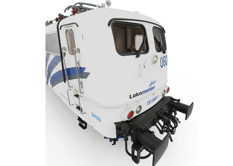 Class 151 Electric - Sound and DCC -- Lokomotion #151 060-1 (Era VI, white, blue, black)-3