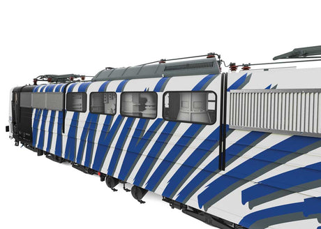 Class 151 Electric - Sound and DCC -- Lokomotion #151 060-1 (Era VI, white, blue, black)-5