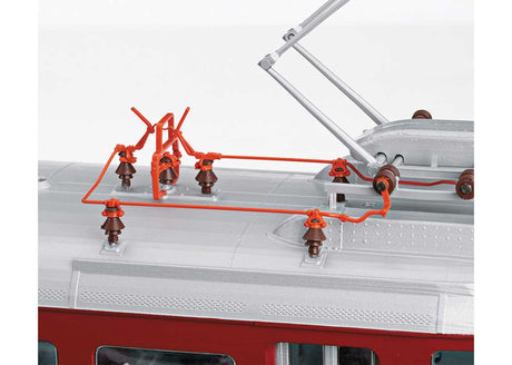 Class RCe 2/4 Red Arrow Powered Rail Car - Sound and DCC -- Oensingen-Balsthal OeBB #607 (Era VI 2023, red, silver, gray)-3