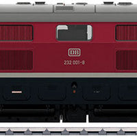 Henschel DH 4000 Class 232 Diesel - Sound and DCC -- German Federal Railroad DB 232 001 (Era IV 1972, red, black, gray)