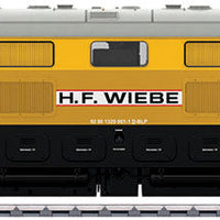 Henschel DH 4000 Class V 320 Diesel - Sound and DCC -- Wiebe 320 001-1 (Era VI 2015, yellow, white, red, gray)
