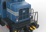 Henschel DH 500 Ca Diesel - Sound and DCC -- Henschel #2 (Era III 1962, blue, silver, black, red)-5