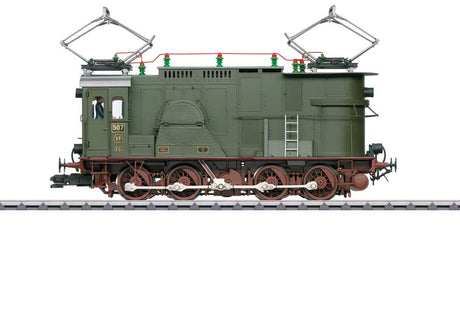 Class EG 507 Electric - Sound and DCC -- Royal Prussian Railway Administration KPEV (Era I, green, red)-2
