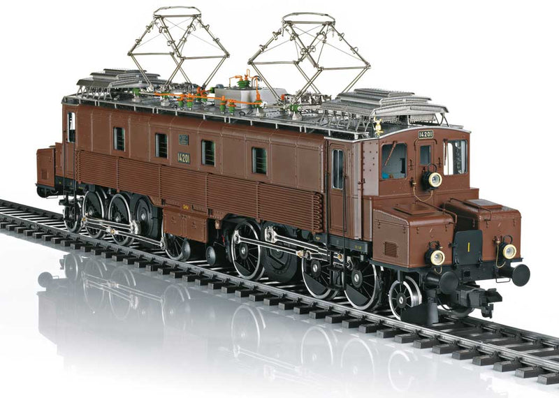 Class Ce 6/8 I - Sound and DCC -- Swiss Federal Railways SBB 14201 (Era IV 2021, brown, silver)