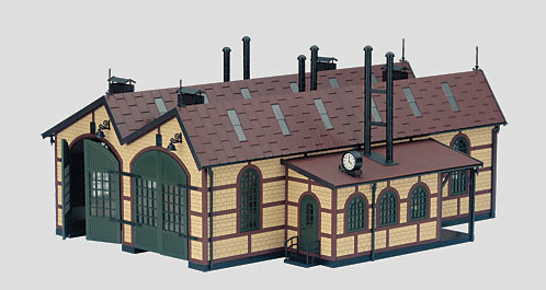 Loco Shed Building Kit