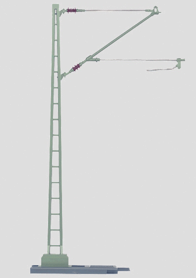 DB Catenary Mast 25.5cm