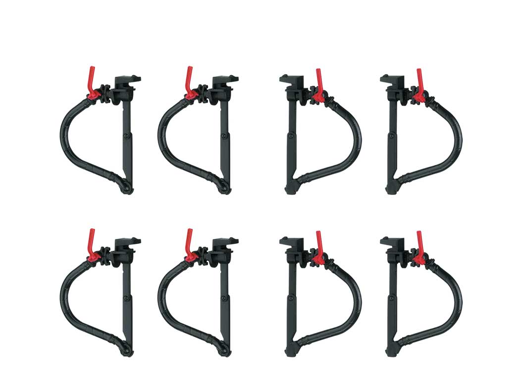 Newer-Design Brake Lines (Hoses) -- 4 Sets-1