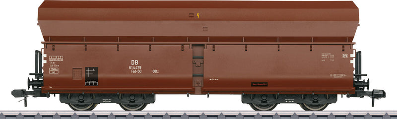 Type Fad 50 Ootz Hopper Car - Ready to Run -- German Federal Railroad DB #614 479 (Era III, Boxcar Red)