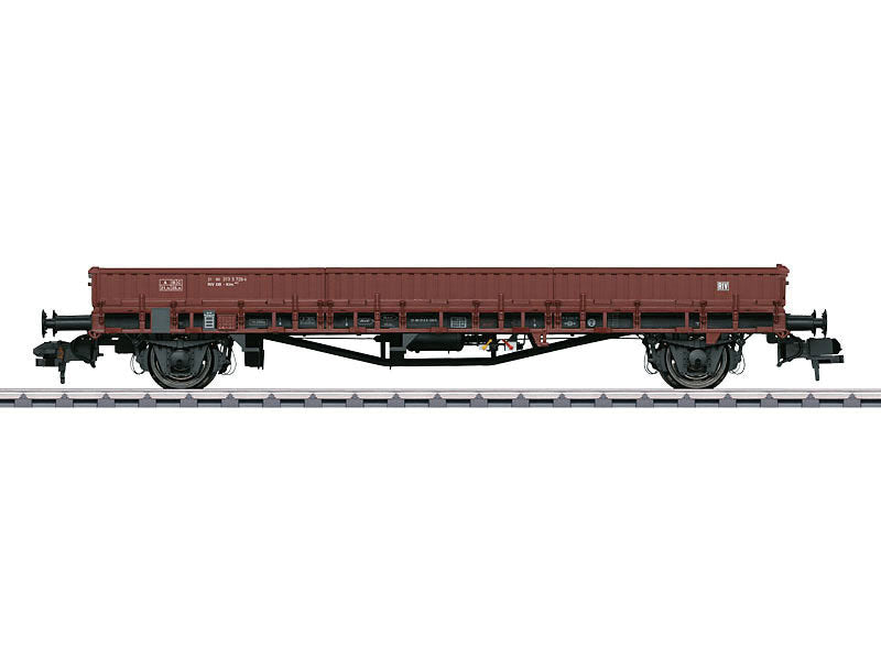 Type Klm 441 Low-Side Gondola - Ready to Run -- German Federal Railroad DB #21 80 313 6 089-2 (Era IV, Boxcar Red)