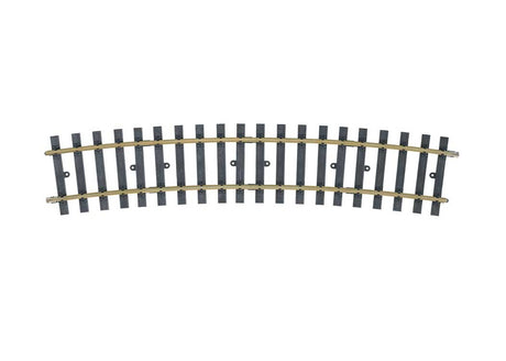 Curved Track -- 15 Degrees 1,550mm 61" Radius