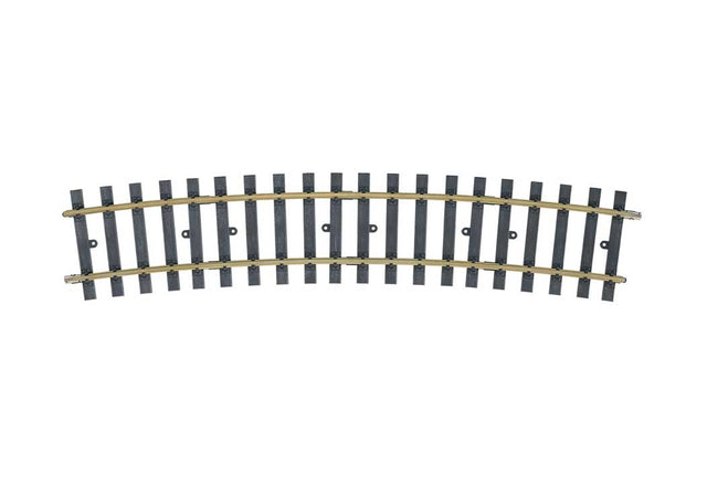 Curved Track -- 15 Degrees 1,550mm 61" Radius