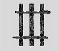 Straight Track -- 59.5mm