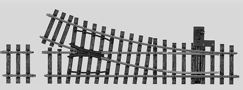 Manual Turnout -- Right Radius .1020mm