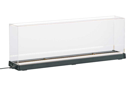 Lighted Working Display Case for Stationary Operation -- Short, Use w/Locos up to 27-9/16" 7cm Long