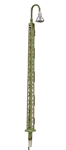 Station Light On Tower Mast