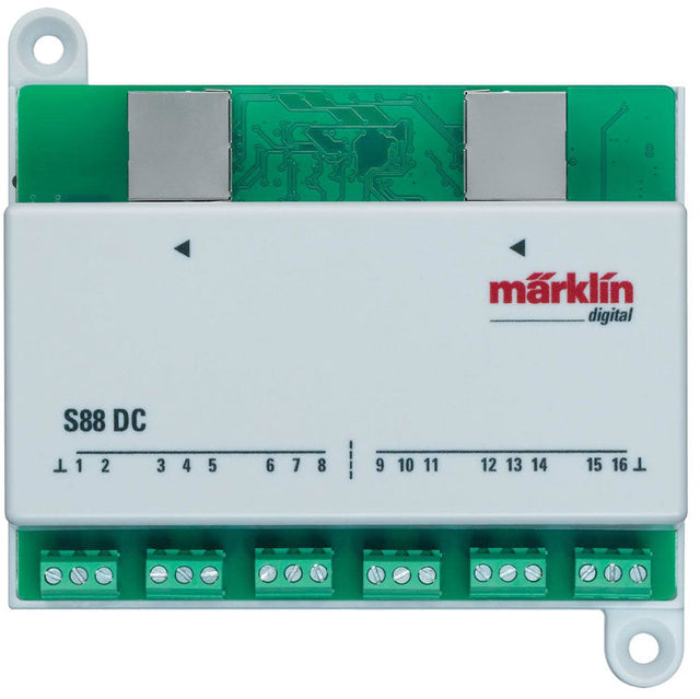 S 88 Decoder/Feedback Module for 2-Rail DC Layouts