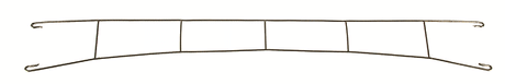 Marklin HO Catenary -- Catenary Wire  Length: 6-13/16" (For C,M Track)  Pkg(5)