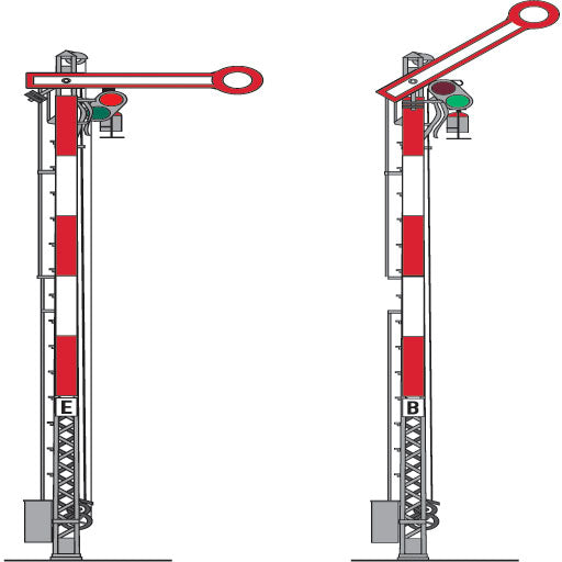 Home Signal w/Lattice Mast-3